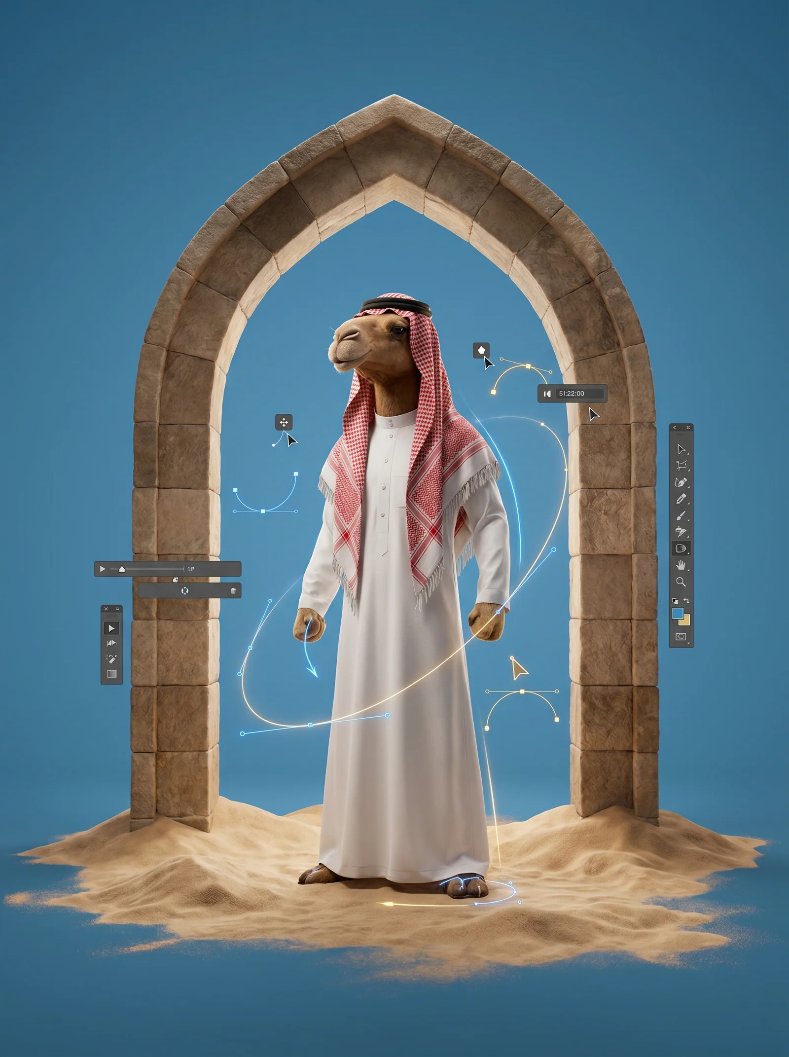 الموشن جرافيك و CGI avatar
